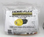 Home-flex 18-436-005 1/2" Polypropylene Yellow Gas Pipe Conversion Fitting. Fixed Price $24.88.