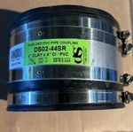 Shielded Pipe Coupling, Dallas Specialty, DS02-44SR, Clay X Ci/pvc. Fixed Price $16.00.