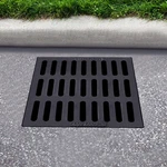 Cast Iron Sewer Grate Drain Catch Basin Cover Square Grilles Waste Outdoor. Fixed Price $46.02.