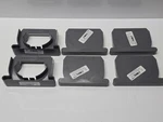 Nds 247 X End Cap & 248 Coupling 4" Spee-d Channel Drain Lot 6 Gray. Fixed Price $19.99.
