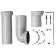 Duravit 0014220000 Connector Set 1/2" White Horizontal Vertical Outlet. Fixed Price $180.25.