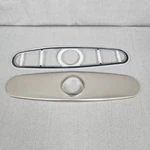 Moen Spot Resistant Stainless Kitchen Faucet Escutcheon Plate + Gasket 10" New. Fixed Price $22.95.