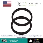 Delta Faucet RP25 O-rings, 2-PACK Chrome Genuine Repair Part For Kitchen. Fixed Price $21.99.