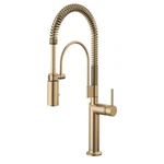 Brizo Odin 63375LF-GLLHP Semi-professional Kitchen Faucet Box Damage. Fixed Price $592.73.