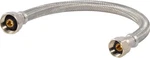 12 Inch Steel-flex Braided Faucet Connector, 1/2 Fip Compression. Fixed Price $11.25.