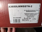 Rohl A3650LMWSSTN-2 Country Standard Kitchen Faucet/side Sprayer Satin Nickel. Fixed Price $849.95.