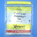 K517E Vanguard Apollo Pex 1"X1"X3/4" Polyalloy Tee 2 Pack PXPAT1134 New. Fixed Price $9.99.