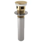 Brizo Masco RP81628GL Push Button Pop-up With Overflow , Gold. Fixed Price $94.74.