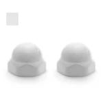 Toto Replacement Ceramic Hex Toilet Bolt Caps - Set Of 2 Cotton White. Fixed Price $39.95.