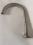 Open Box: Icon Brushed Nickel High Arc Roman Tub Faucet Moen TS9621BN. Fixed Price $315.99.