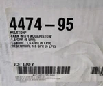 Kohler Ice Gray Toilet Tank Kelston 1.6 Gpf. Fixed Price $99.00.