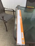 Schluter Systems Kerdi-line Tileable Rectangle Grate 60". Fixed Price $280.00.