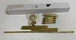 Westbrass 1/2" Nom X 3/8" Bullnose Riser Faucet Kit Round D105KNB-01. Fixed Price $17.99.