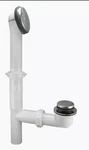 Keeney Plumb Pak 63WK Foot Lok Stop Plastic Bath Drain, Chrome Finish. Fixed Price $22.99.