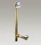 New Kohler Clearflo Drain 1.5" Pop Up Brushed Nickel 7163-BN Greek. Fixed Price $100.00.