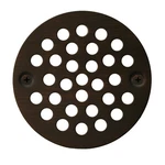 Jones Stephens C6089WB 5-5/16" Brass Round Floor Drain Strainer Bronze. Fixed Price $64.04.