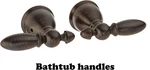 Delta H616RB Oem Victora Romans Tub Handles Oil Rub Bronze. Fixed Price $89.89.