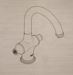 Grohe 31055EN0 Bridgeford 2-HANDLE Bar Faucet Less Handles , Brushed Nickel. Fixed Price $150.00.