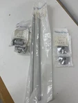 Brasstech Compression Lavatory Supply Kit Satin Chrome 493/26D. Fixed Price $35.00.