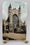 Antique Bath Abbey West Front Postcard Somerset England 1912 Posted. Fixed Price $8.99.