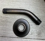 Delta RP6023RB & RP6025RB Venetain Bronze Shower Arm Wall Mounted Read. Fixed Price $25.99.