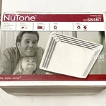 Nutone Ventilation Fan Model 684NT For Bathroom And Home White Grille. Fixed Price $63.99.