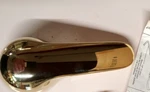 Moen H79PB One Large Monitor Lever Handle In Polished Brass. Fixed Price $76.00.