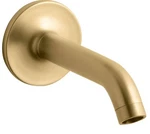 New Kohler K-14426-2MB Purist Wall-mount Bath Spout, Brushed Modern Brass *read*. Fixed Price $149.00.