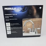 Peerless P299685LF-ECO-W High Arc Bathroom Sink Lavatory Faucet Chrome New. Fixed Price $59.69.