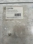 Brushed Nickel Handle Cap & Screws 114343BN Moen. Fixed Price $10.00.