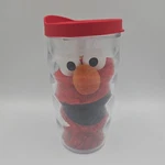 Sesame Street Elmo Tervis Double Walled 10 Oz Insulated Tumbler Cup Read. Fixed Price $12.99.