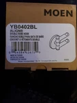 Moen YB0402BL Align Double Robe Hook New. Fixed Price $34.99.