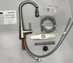 Moen Sleek Spot Resistant Stainless 1 Handle Pulldown Kitchen Faucet 7864SRS. Fixed Price $180.98.