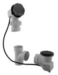 Westbrass Sch. 40 Pvc 27 In. Cable Drive Bath Waste - Ball Joint Head, Matte .... Fixed Price $78.78.