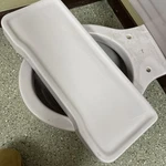 Misty Lilac Purple Lavender Toilet Tank Lid Rheem Castle Front Style. Fixed Price $100.00.