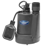 Superior Pump 92250 1/4-HP Thermoplastic Submersible Sump. Fixed Price $75.00.