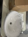 Proflo Richardson 17-5/8" Oval Vitreous China Sink With Overflow PF1125WH. Fixed Price $113.51.
