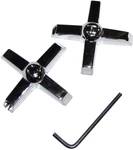 Plumb Pak PP805-3 Chrome Plated Cross Positive Grip Universal Faucet Handle. Fixed Price $11.99.