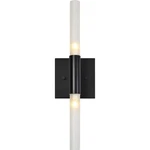 Ren Wil WS118 Lina 2 Light 17" Tall Led Wall Sconce - Black. Fixed Price $253.30.