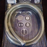 Grohe Rotaflex Metallic Hose Starlight Chrome Model No. 28 417 000. Fixed Price $120.00.