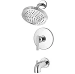 Pfister LG89-8NCC Bath Contempra 1-HANDLE Tub & Shower Trim In Polished Chrome. Fixed Price $166.99.
