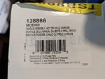 Moen 128866 Handle Kit, Hot Or Cold, Chrome. Fixed Price $34.99.