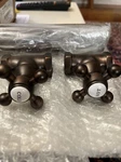 Signature Hardware Heavy Duty Freestanding Tub Supplies With Shutoff Valves. Fixed Price $99.00.