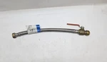 Sharkbite U3088FLEX18BVLF Water Heater Connector 3/4 Ball Valve Fip 18". Fixed Price $24.00.