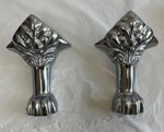 Kingston Brass Vctnh Aqua Eden 2 Piece Iron Tub Feet - Nickel. Fixed Price $90.00.