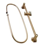 Hansgrohe 04829140 Locarno Wall Mounted Slide Bar W/hose - Brushed Bronze Read. Fixed Price $100.90.
