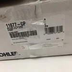 Kohler 11677-CP Swift Flo Adjustable Trip Lever Tub Drain Polished Chrome. Fixed Price $99.99.