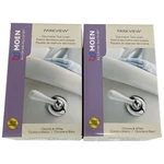 Chrome With White Toilet Handles 2 Moen Parkview Tank Levers DN8601WCH. Fixed Price $29.75.