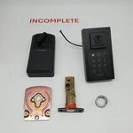 Kwikset Smartcode 270 Keyless Entry Touchpad, Auto-lock, Matte Black *no Keys*. Fixed Price $19.86.