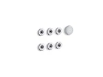 Kohler Flexjet 9696-CP Whirlpool Trim Kit With Six Jets Slight Wear. Fixed Price $252.48.